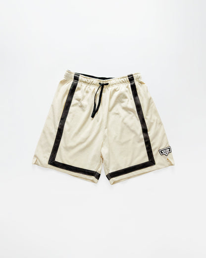 BUCKETZ STATEMENT SHORTS white