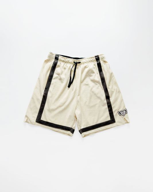 BUCKETZ STATEMENT SHORTS white