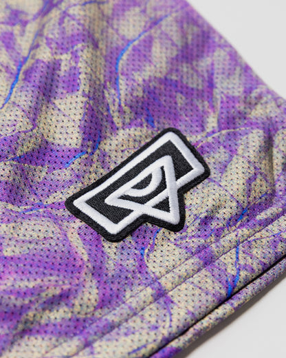 ALL DAY MESH SHORTS purple