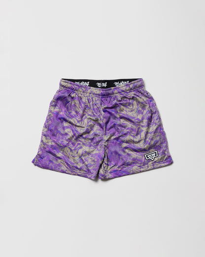 ALL DAY MESH SHORTS purple