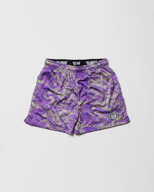 ALL DAY MESH SHORTS purple