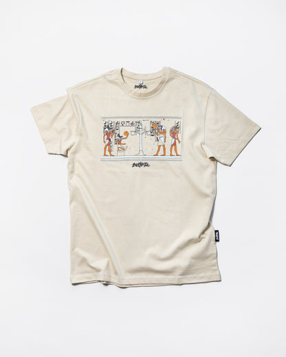 BUCKETZ ANCIENT BUCKETZ T-SHIRT beige