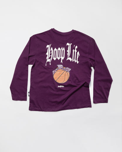 BUCKETZ HOOP LIFE LONGSLEEVE red